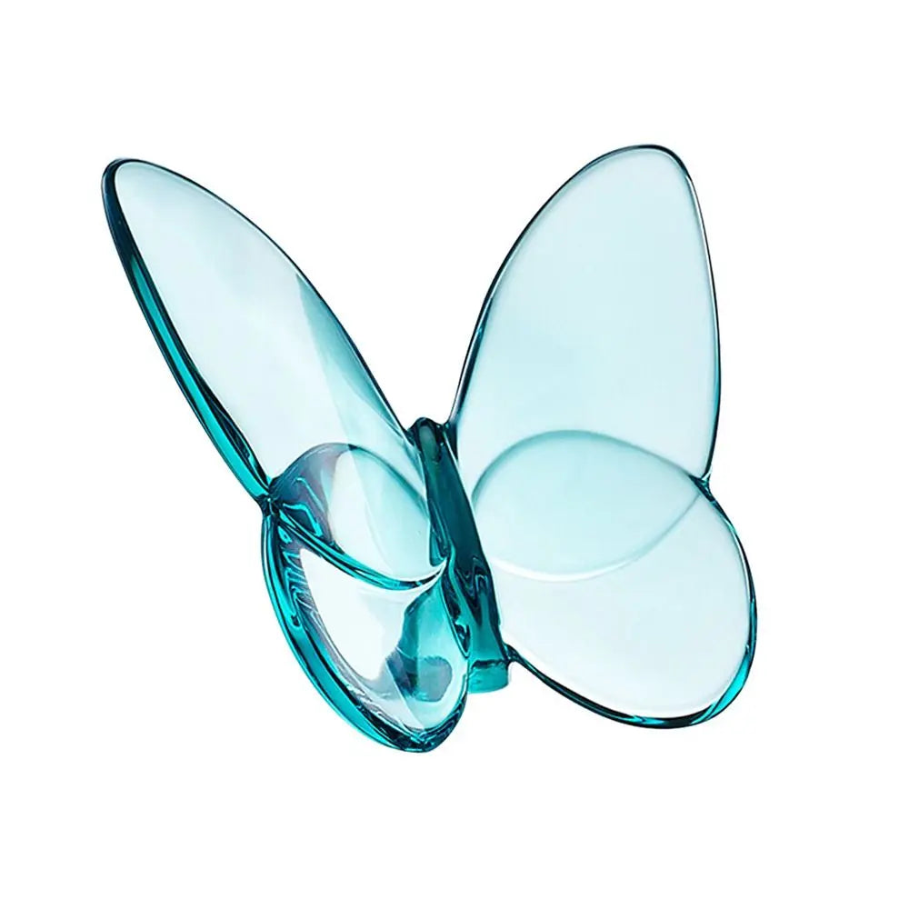 Baccarat Crystal Butterfly Replicas - Art Collectible Cold Color - Fine Material - Réplicas das Célebres Borboletas em Cristal Baccarat – Objeto de Arte Colecionável em Cores Frias – Material Fino