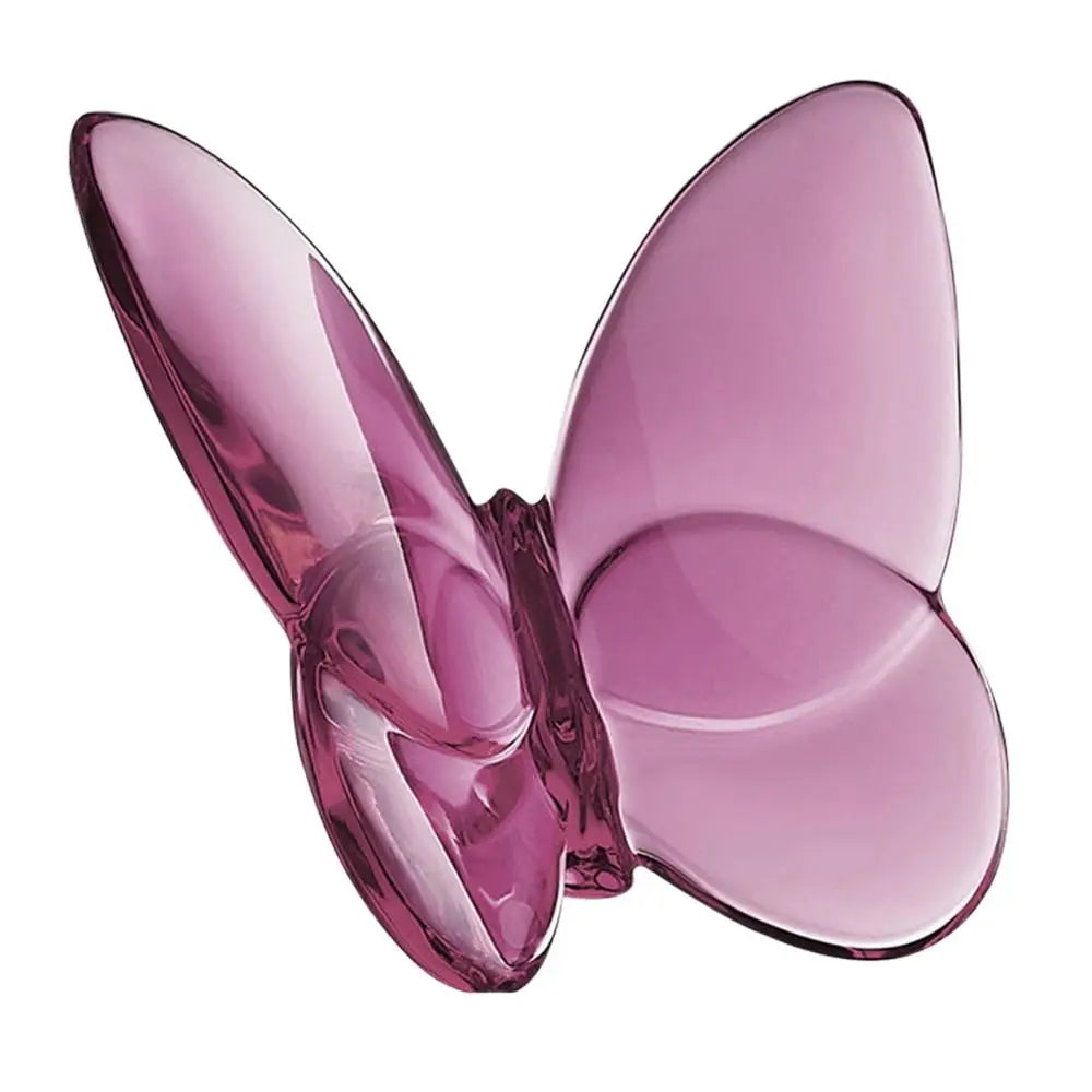 Baccarat Crystal Butterfly Replicas - Art Collectible Cold Color - Fine Material - Réplicas das Célebres Borboletas em Cristal Baccarat – Objeto de Arte Colecionável em Cores Frias – Material Fino