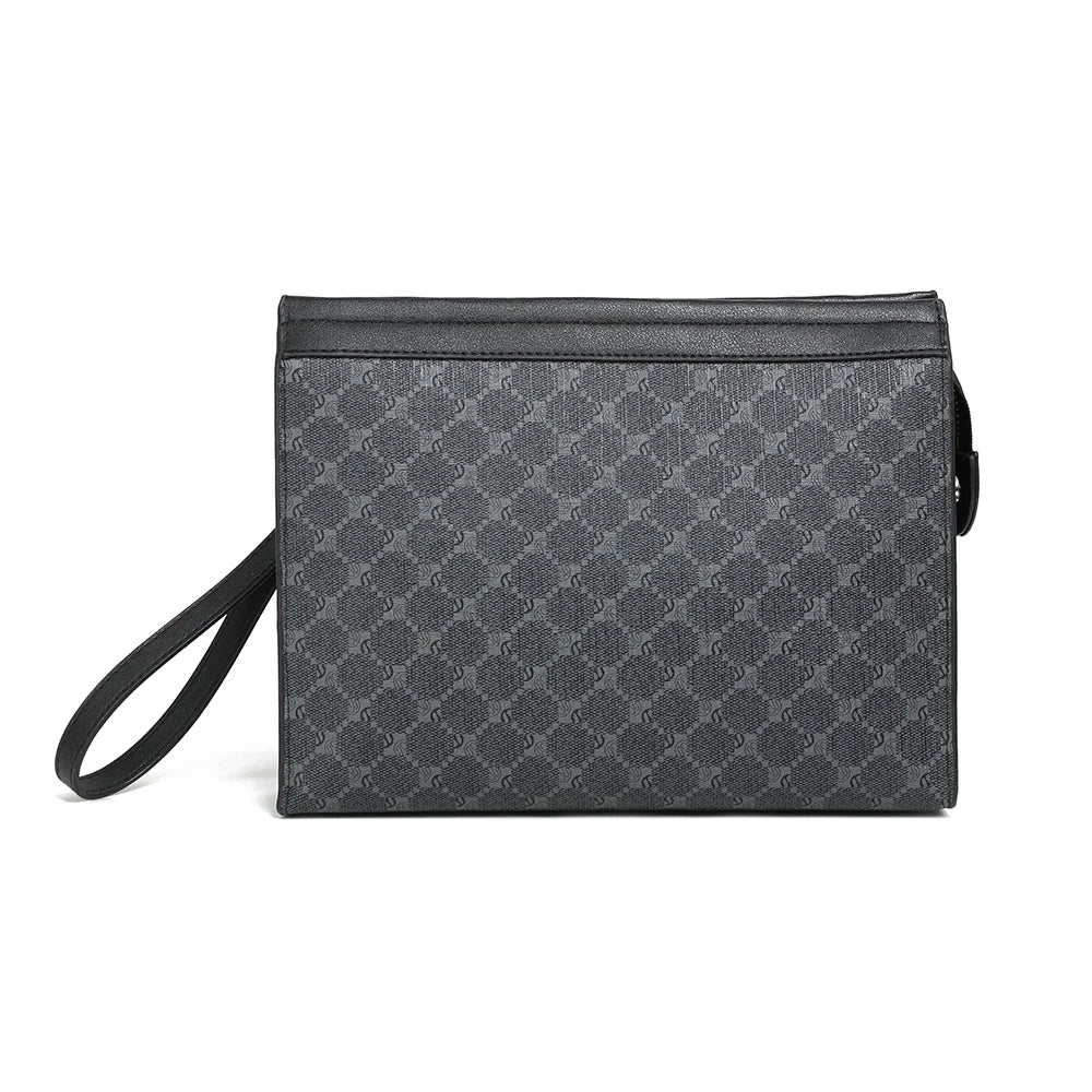 Envelope - Business Men's Clutches Luxury Handbag - Pasta de mão para Negócios estilo envelope, com gancho para mão. Para Homens.