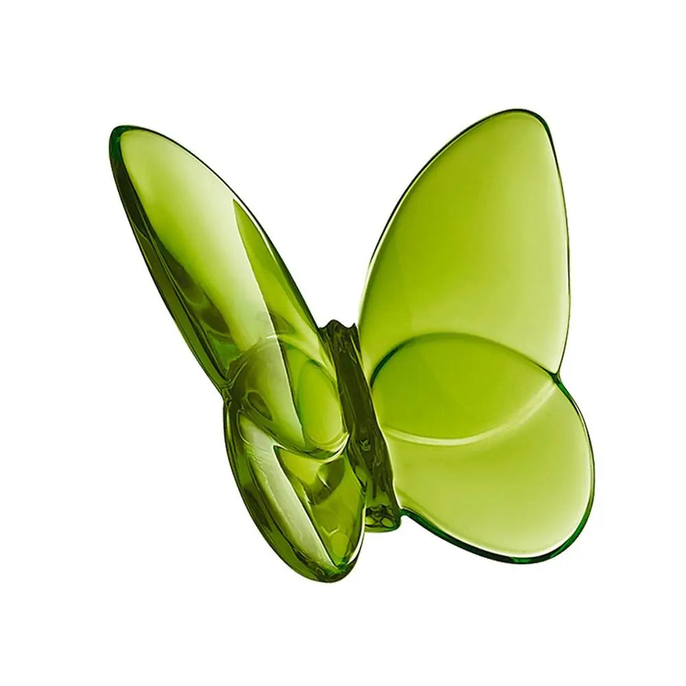 Baccarat Crystal Butterfly Replicas - Art Collectible Cold Color - Fine Material - Réplicas das Célebres Borboletas em Cristal Baccarat – Objeto de Arte Colecionável em Cores Frias – Material Fino