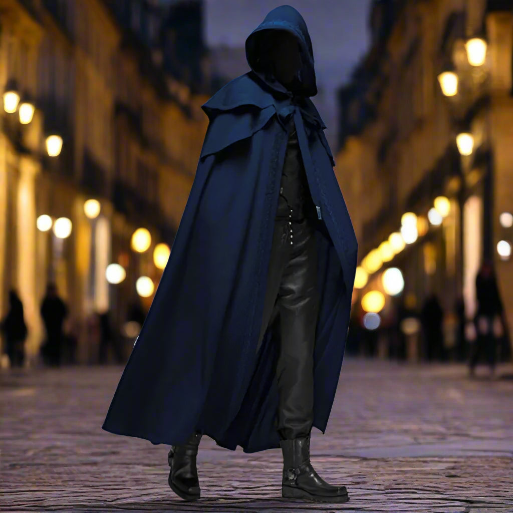 Luxury Hooded cloak - Medieval Costume - High Quality Multisex - Capa Luxuosa Com Capuz – Traje Medieval - Excelente Qualidade Unisex