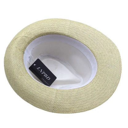 Sun Classic Men's Hat - Côte D'Azur Style - Chapéu Clássico Para Homens - Estilo Sul da França - Chapéu em Palha de Papel - Alta Qualidade