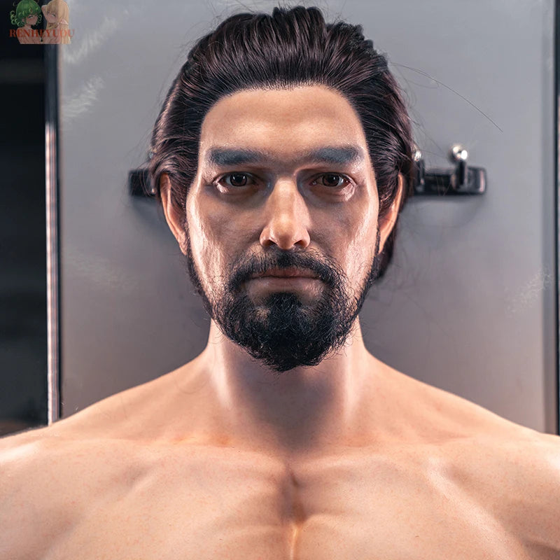 Massive Man Doll - Gym Male Large Penis Anal - Big Butt - Butter Silicone - Homem Boneco Erótico Massivo -XXL Membros - Silicone Máxima Qualidade - Realismo