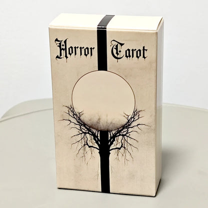 Tarot Deck Horror Style 78 Cards - Jogo de Tarot Gótico - Tema Horror - 78 Cartas - Alta Qualidade
