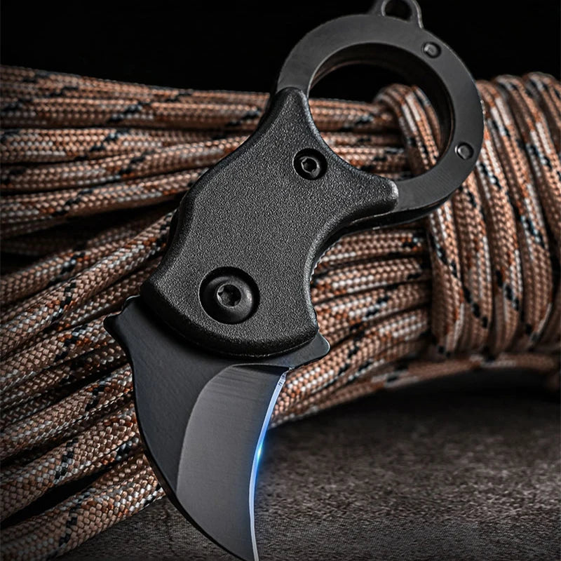 Discreet Pocket Knife Portable EDC Key Knife - Discreto Canivete de Bolso Portátil Estilo Chaveiro-Garra - Alta Qualidade