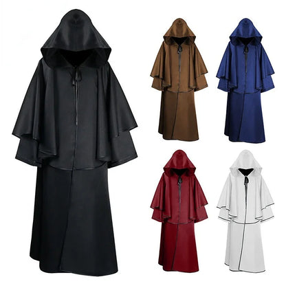 Basic Hooded Cloak Light Fabric - Color Options - Capa e Capus Básico - Tecido Leve com Opções de Cores