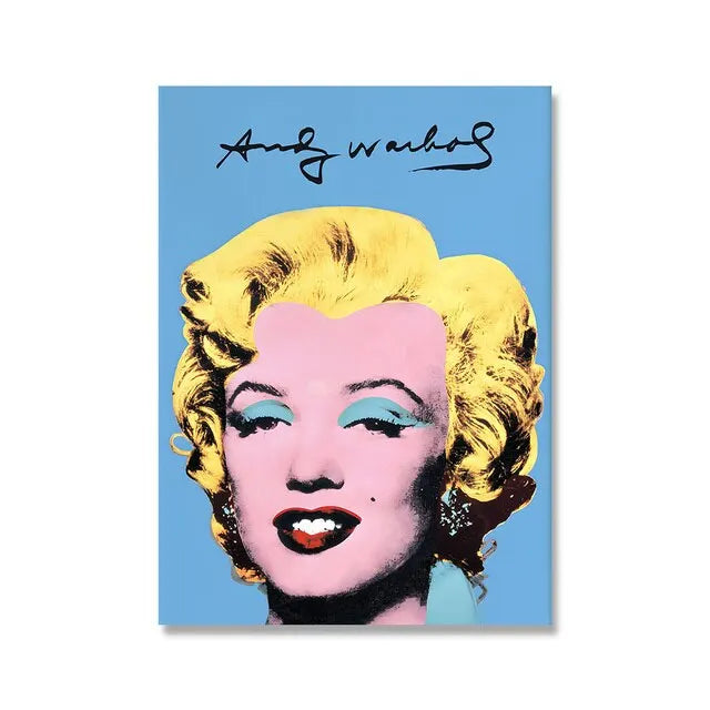 Marilyn Monroe Canvas Pop Art - Quadros Marilyn Monroe em Arte Contemporânea - 2 tamanhos
