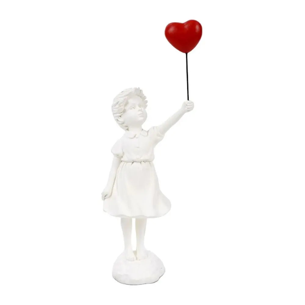 Art Replica Banksy Sculpture Flying Balloon to Home-Office - Replica Célebre do Artista Britânico Bansky - Peça de Arte Versão: Balão Voador