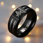 Freemason Accessory Men Jewelry . Rituals - Black Stainless Steel - Joia Masculina Maçônica – Acessório Ritualístico em Aço Inoxidável em Preto