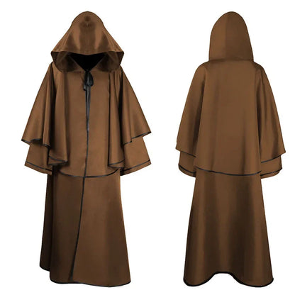 Basic Hooded Cloak Light Fabric - Color Options - Capa e Capus Básico - Tecido Leve com Opções de Cores
