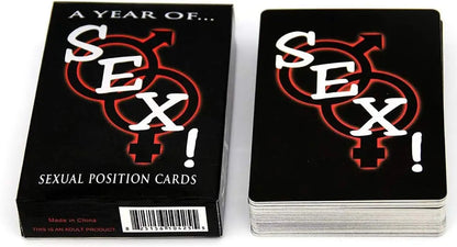 Kama Sutra Cards - Crazy Sex Games for Love Birds - Kama Sutra Baralho para Aventuras Sexuais - Ideal para Apaixonados