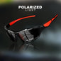 Polarized UV400 Sports Shades with Round Metal Frame – Custom Fit for Men & Women - Fashion Eyewear - Óculos de Sol Esportivos com Lentes Polarizadas UV400 – Armação Redonda em Metal, Ajuste Personalizado para Homens e Mulheres