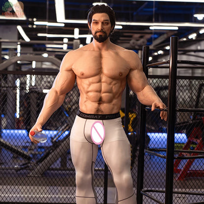 Massive Man Doll - Gym Male Large Penis Anal - Big Butt - Butter Silicone - Homem Boneco Erótico Massivo -XXL Membros - Silicone Máxima Qualidade - Realismo