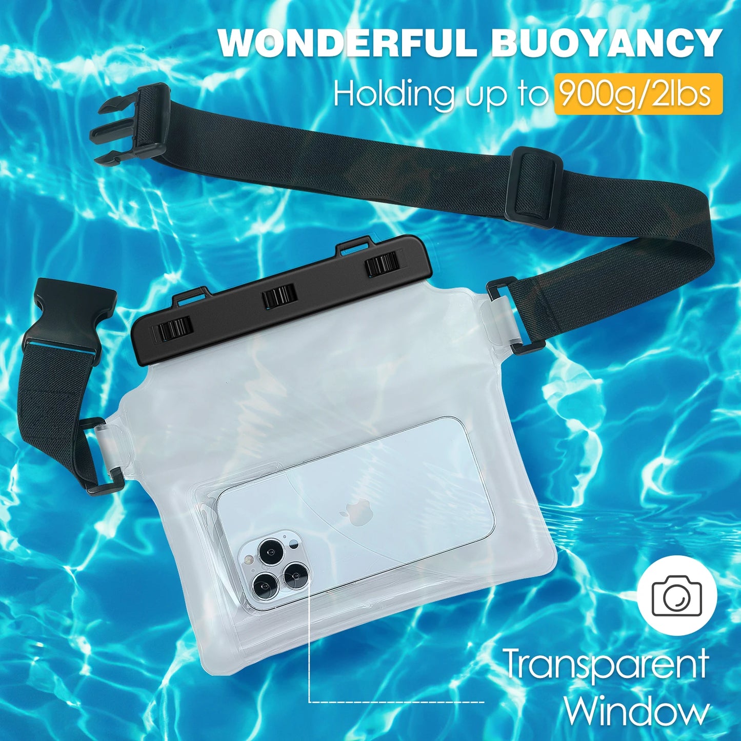 Submersible Waterproof Bags - Adjustable -Bolsas Submersíveis Eco-Friendly - Ajustáveis