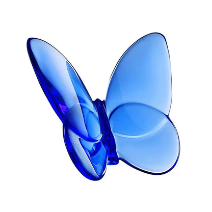 Baccarat Crystal Butterfly Replicas - Art Collectible Cold Color - Fine Material - Réplicas das Célebres Borboletas em Cristal Baccarat – Objeto de Arte Colecionável em Cores Frias – Material Fino