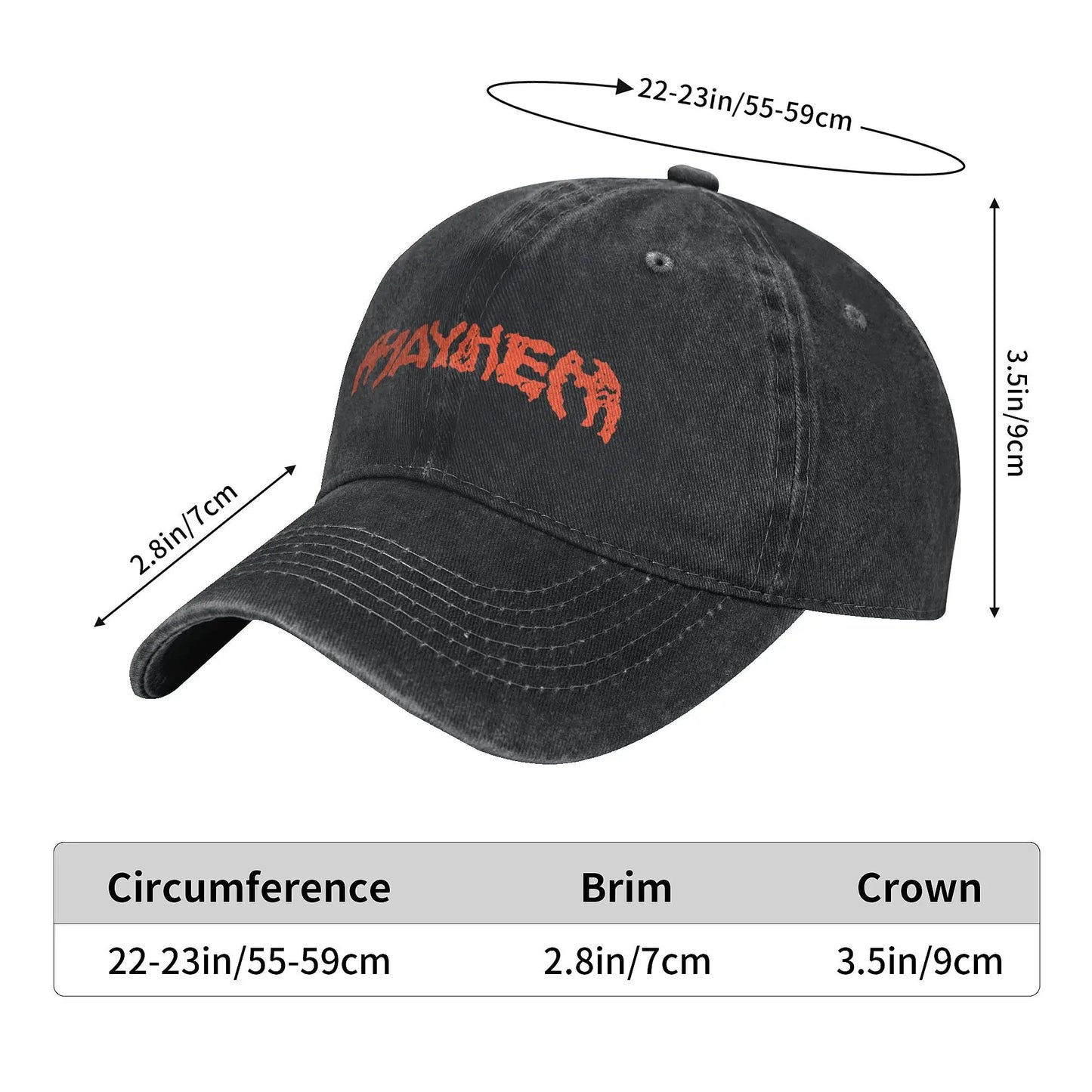 Lady Gaga Mayhem Copacabana 2025 Multisex Cotton Cap - Adjustable