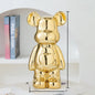 Japanese Teddy Bear Art Replica Ceramic Statue - Réplica Japonesa da célebre  Brick Art - Versão Ursinho - Multicolor