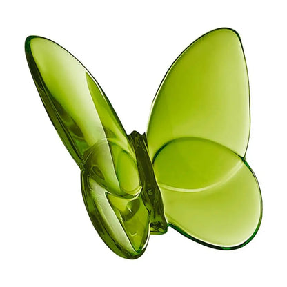 Baccarat Crystal Butterfly Replicas - Art Collectible Cold Color - Fine Material - Réplicas das Célebres Borboletas em Cristal Baccarat – Objeto de Arte Colecionável em Cores Frias – Material Fino