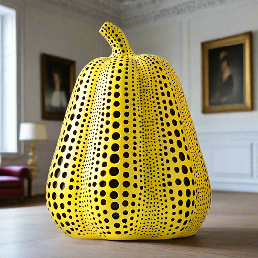 Japanese Artwork - Iconic Pumpkin Kusama Yayoi Sculptures Polka Dot & Additional Collectible Pieces - Icônica Abóbora de Bolinhas - Artista Japonesa Kusama Yayoi - Adicionais Criações Colecionáveis