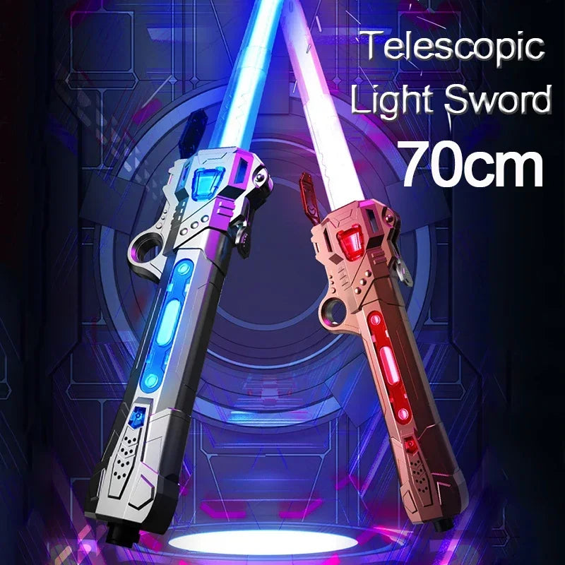 Laser Sword 2-in-1 Rotating Decompression Star Wars Reference - Espadas de Lutas Brilhantes - Cor Múltipla - Referência StarWars