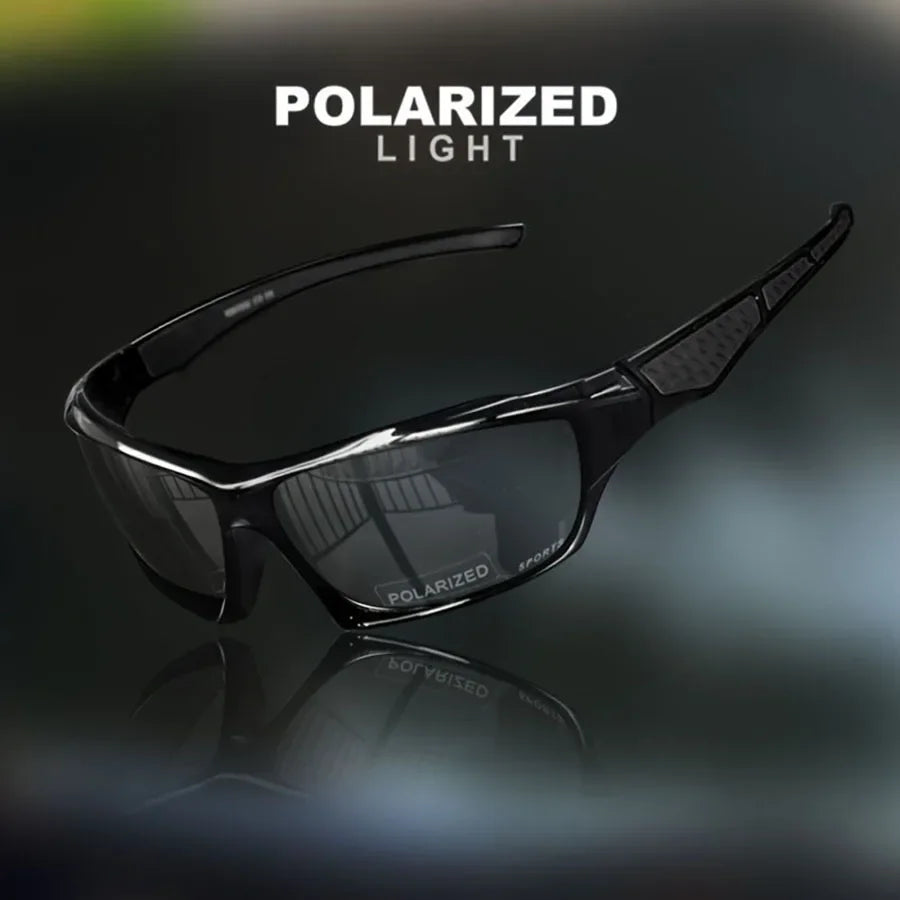 Polarized UV400 Sports Shades with Round Metal Frame – Custom Fit for Men & Women - Fashion Eyewear - Óculos de Sol Esportivos com Lentes Polarizadas UV400 – Armação Redonda em Metal, Ajuste Personalizado para Homens e Mulheres