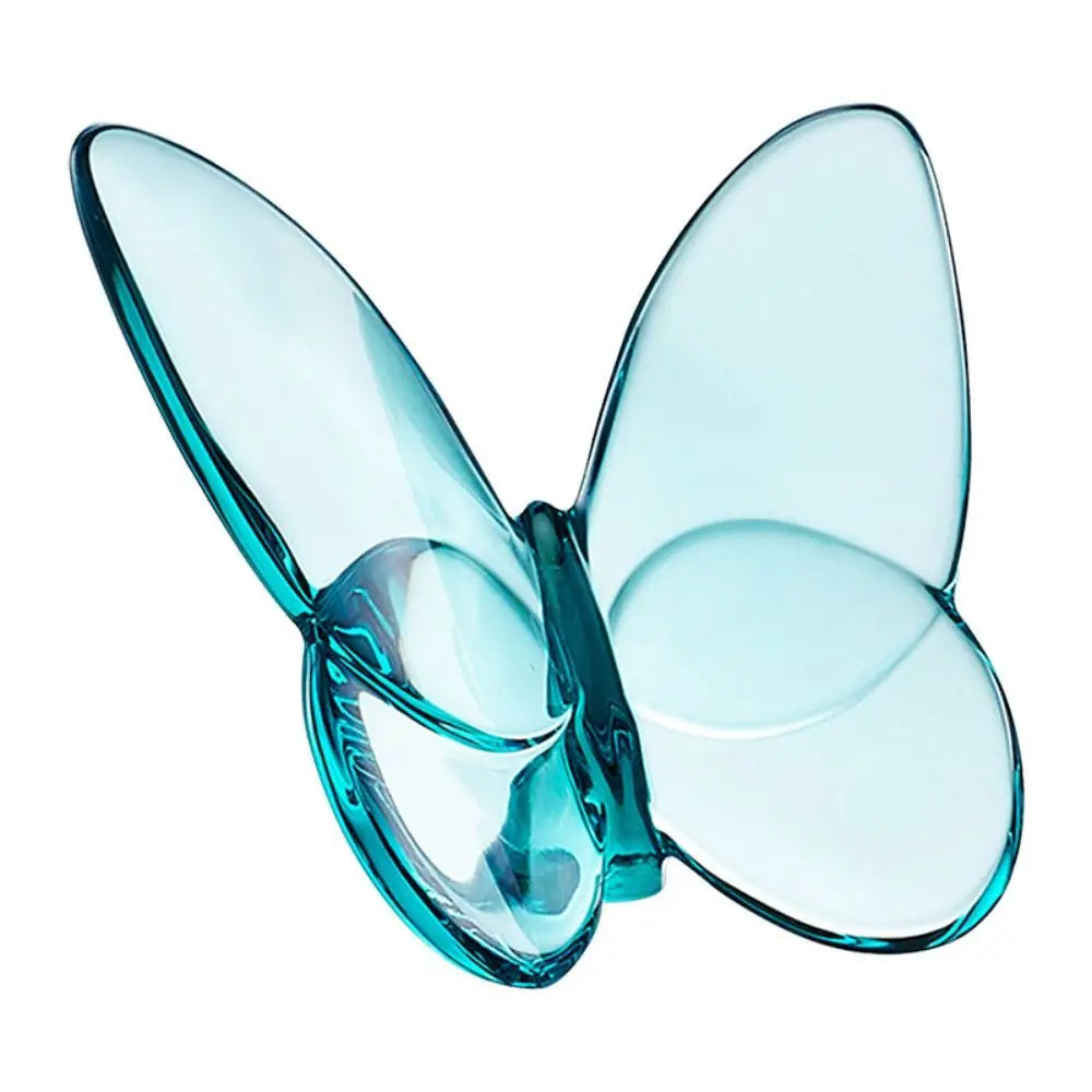 Baccarat Crystal Butterfly Replicas - Art Collectible Cold Color - Fine Material - Réplicas das Célebres Borboletas em Cristal Baccarat – Objeto de Arte Colecionável em Cores Frias – Material Fino