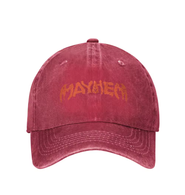 Lady Gaga Mayhem Copacabana 2025 Multisex Cotton Cap - Adjustable