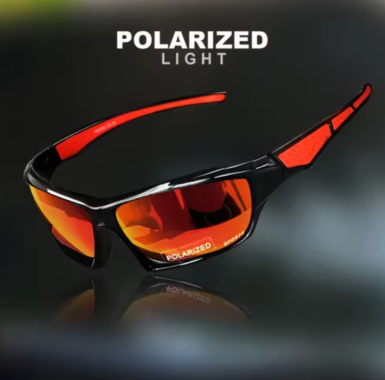 Polarized UV400 Sports Shades with Round Metal Frame – Custom Fit for Men & Women - Fashion Eyewear - Óculos de Sol Esportivos com Lentes Polarizadas UV400 – Armação Redonda em Metal, Ajuste Personalizado para Homens e Mulheres