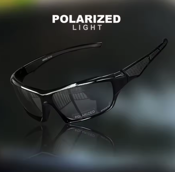 Polarized UV400 Sports Shades with Round Metal Frame – Custom Fit for Men & Women - Fashion Eyewear - Óculos de Sol Esportivos com Lentes Polarizadas UV400 – Armação Redonda em Metal, Ajuste Personalizado para Homens e Mulheres