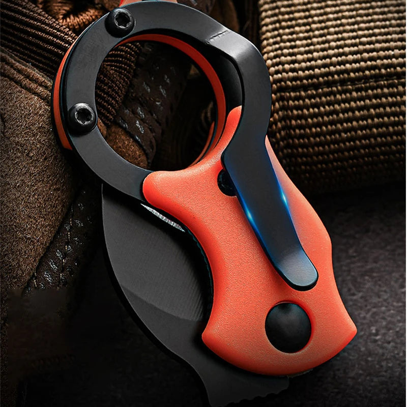 Discreet Pocket Knife Portable EDC Key Knife - Discreto Canivete de Bolso Portátil Estilo Chaveiro-Garra - Alta Qualidade