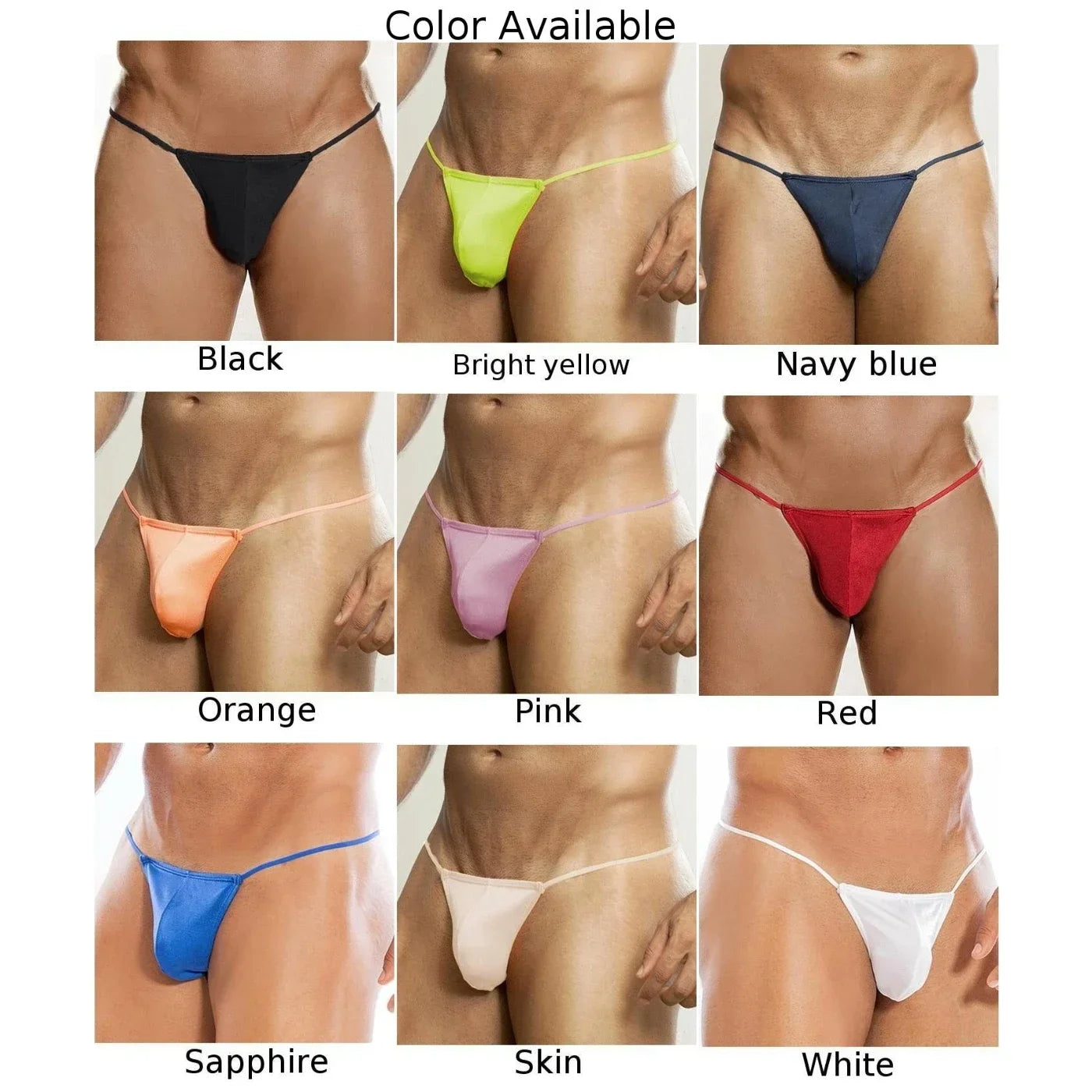 Ultra-Micro Men's Thong – Sexy & Durable - Ultra-Micro Fio-Dental Para Homens - Sexy e Durável