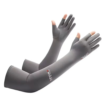 Arm Cover for Cycling - Running - Fishing - Climbing  Sun UV Protection - Luvas longas Cobertura para Braços Proteção  Contra Sol - Material Elástico-Polyester