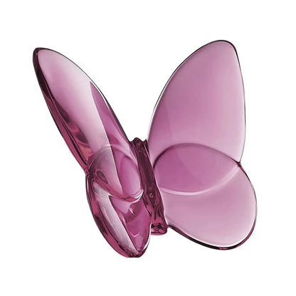 Baccarat Crystal Butterfly Replicas - Art Collectible Cold Color - Fine Material - Réplicas das Célebres Borboletas em Cristal Baccarat – Objeto de Arte Colecionável em Cores Frias – Material Fino