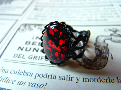 Mystic Rings For Rituals - Dark Jewelry - Gothic Adjustable Rings - Anéis Místicos . Gótico Contemporâneo - Ajustável
